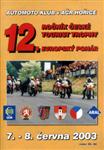 Programme cover of Horice, 08/06/2003