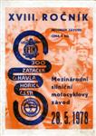 Programme cover of Horice, 28/05/1978