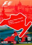 Programme cover of Hungaroring, 16/08/1998