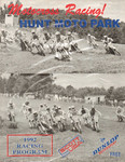 Programme cover of Hunt Moto Park, 1992