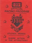Programme cover of I-30 Speedway, 07/06/1991