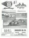 Programme cover of Afton Speedway, 02/07/2010