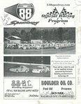 Programme cover of Afton Speedway, 24/09/2010