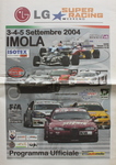 Programme cover of Imola, 05/09/2004