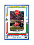 Programme cover of Imola, 03/05/1987