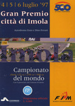Programme cover of Imola, 06/07/1997