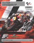 Programme cover of Indianapolis Motor Speedway, 14/09/2008