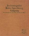 Programme cover of Indianapolis Motor Speedway, 30/05/1921