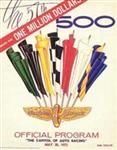 Programme cover of Indianapolis Motor Speedway, 28/05/1973