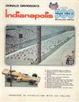 Cover of Indy 500 Annual, 1974