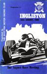 Programme cover of Ingliston Circuit, 10/08/1969