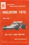 Programme cover of Ingliston Circuit, 19/07/1970