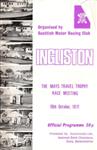Programme cover of Ingliston Circuit, 10/10/1971