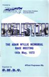 Programme cover of Ingliston Circuit, 14/05/1972
