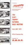 Programme cover of Ingliston Circuit, 23/07/1972