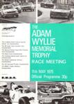 Programme cover of Ingliston Circuit, 11/05/1975
