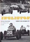Programme cover of Ingliston Circuit, 16/10/1977
