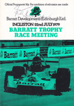 Programme cover of Ingliston Circuit, 22/07/1979
