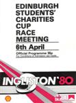 Programme cover of Ingliston Circuit, 06/04/1980