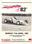 Programme cover of Ingliston Circuit, 11/04/1982
