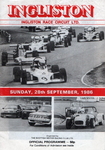 Programme cover of Ingliston Circuit, 28/09/1986
