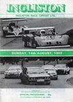 Programme cover of Ingliston Circuit, 14/08/1988