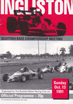 Programme cover of Ingliston Circuit, 10/10/1991