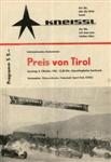 Programme cover of Innsbruck Airport, 08/10/1961