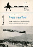 Programme cover of Innsbruck Airport, 07/10/1962