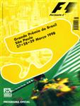 Programme cover of Interlagos, 29/03/1998