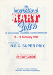 Programme cover of The International Kart Show, 1990