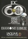 Programme cover of Jaguar Drivers Club Diamond Jubilee, Coombe Abbey, 2016