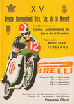 Programme cover of Jerez de la Frontera, 01/10/1972