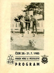 Programme cover of Jindrichuv Hradec, 21/07/1985
