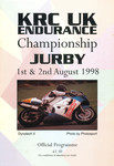 Programme cover of Jurby Airfield, 02/08/1998