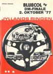 Programme cover of Jyllands-Ringen, 02/10/1977
