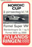 Programme cover of Jyllands-Ringen, 04/06/1979