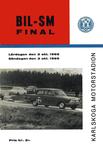 Programme cover of Karlskoga Motorstadion, 03/10/1965