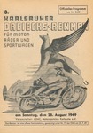 Programme cover of Karlsruhe, 28/08/1949