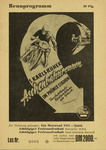 Programme cover of Karlsruhe, 21/05/1950