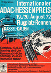 Programme cover of Kassel-Calden Airport, 20/08/1972