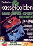 Programme cover of Kassel-Calden Airport, 08/05/1977