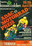 Programme cover of Kassel-Calden Airport, 23/04/1978