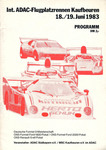 Programme cover of Kaufbeuren, 19/06/1983