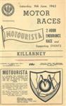 Programme cover of Killarney, 09/06/1962