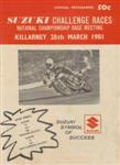 Programme cover of Killarney, 28/03/1981