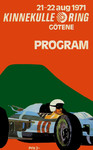 Programme cover of Kinnekulle Ring, 22/08/1971
