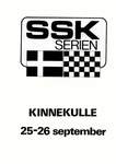 Programme cover of Kinnekulle Ring, 26/09/1976