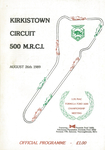Programme cover of Kirkistown Motor Racing Circuit, 26/08/1989