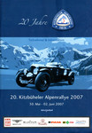 Programme cover of Kitzbüheler Alpenrallye, 2007